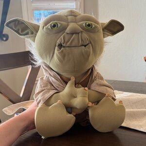 Limited edition TALKING Green Yoda Plush Toy
